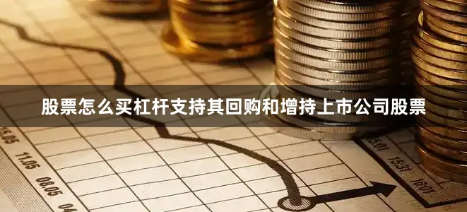 股票怎么买杠杆支持其回购和增持上市公司股票